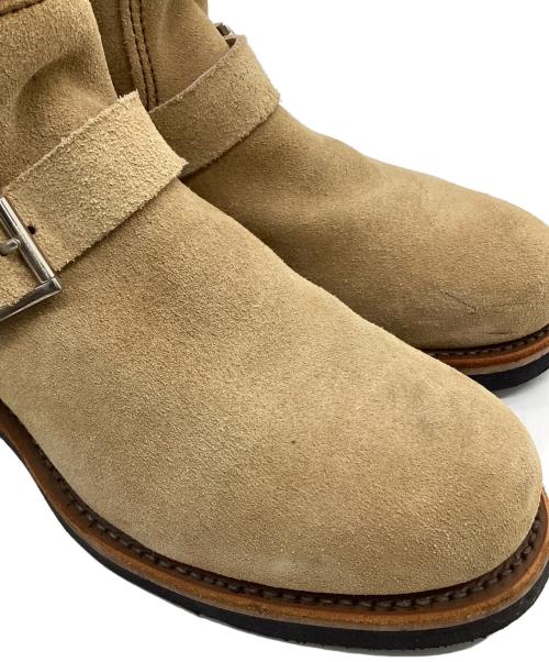 RED WING（レッドウィング）RED WING (レッドウィング) ENGINEER BOOT 8268（エンジニア ブーツ） ベージュ サイズ:9Dの古着・服飾アイテム