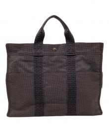 HERMES（エルメス）の古着「エールラインMM トートバッグ」｜グレー