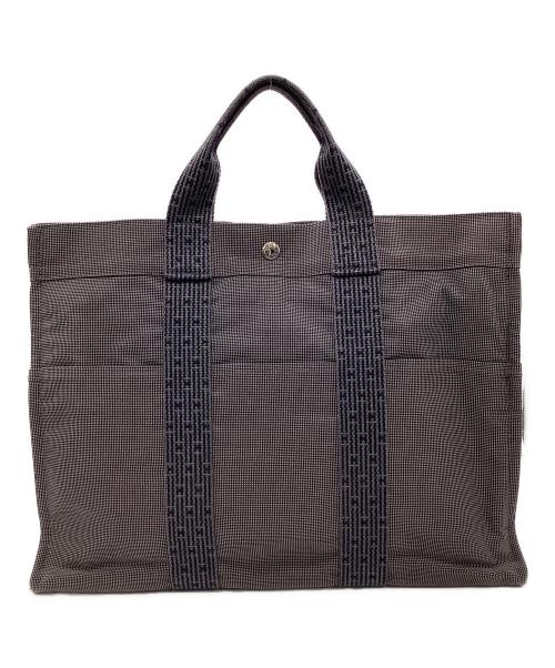 HERMES（エルメス）HERMES (エルメス) エールラインMM トートバッグ グレーの古着・服飾アイテム