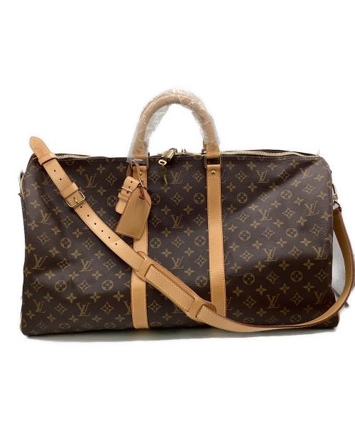 LOUIS VUITTON（ルイ ヴィトン）LOUIS VUITTON (ルイ ヴィトン) モノグラム キーポル バンドリエール55 ブラウンの古着・服飾アイテム