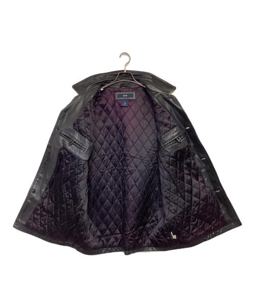 GAP（ギャップ）GAP (ギャップ) レザージャケット ブラック サイズ:Lの古着・服飾アイテム