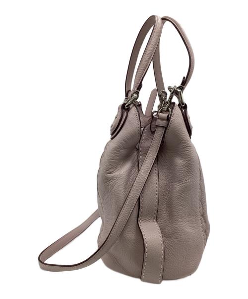 COACH（コーチ）COACH (コーチ) ハンドバッグ ピンクの古着・服飾アイテム