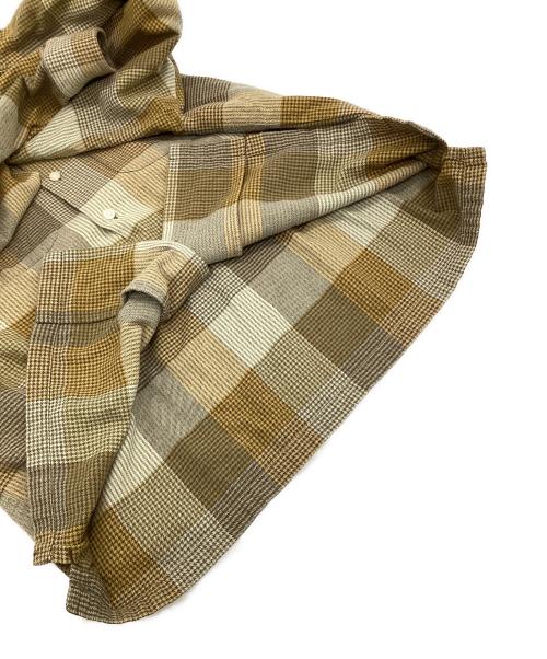 SUPREME（シュプリーム）SUPREME (シュプリーム) PLAID FLANNEL SHIRT（プラッド フランネル シャツ） カーキ サイズ:Sの古着・服飾アイテム