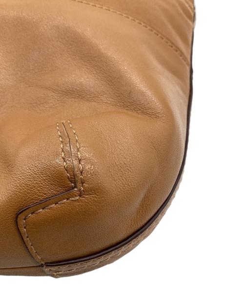 COACH（コーチ）COACH (コーチ) ピースド ダッフル ショルダーバッグ ブラウンの古着・服飾アイテム