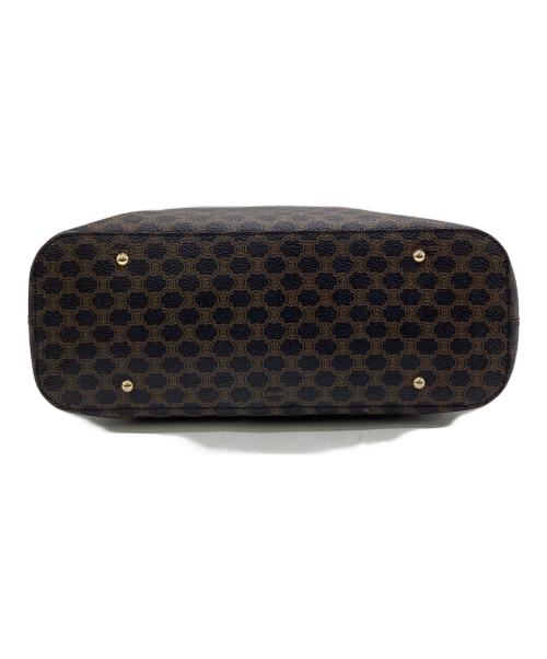 CELINE（セリーヌ）CELINE (セリーヌ) マカダム ショルダーバッグ ブラックの古着・服飾アイテム