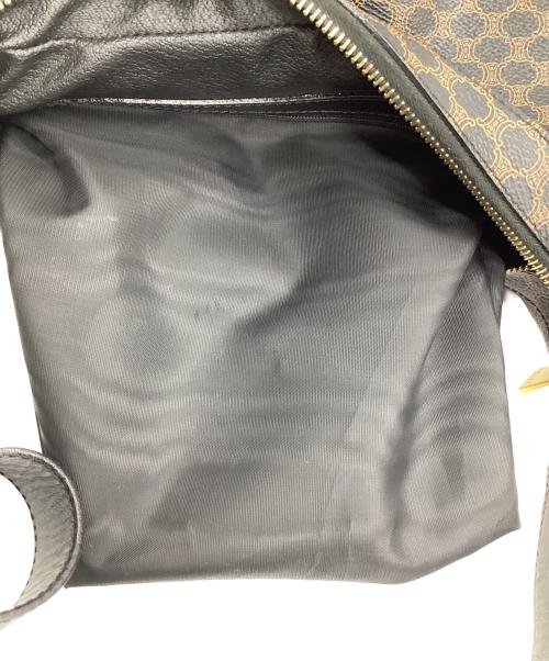 CELINE（セリーヌ）CELINE (セリーヌ) マカダム ショルダーバッグ ブラックの古着・服飾アイテム