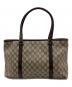 GUCCI (グッチ) GGスプリーム トートバッグ グレー：27000円