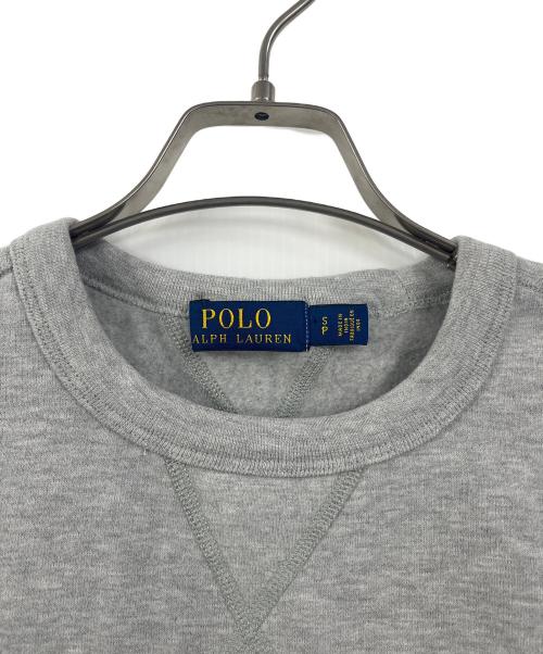 POLO RALPH LAUREN（ポロ・ラルフローレン）POLO RALPH LAUREN (ポロ・ラルフローレン) ポロベア　スウェット グレー サイズ:Sの古着・服飾アイテム