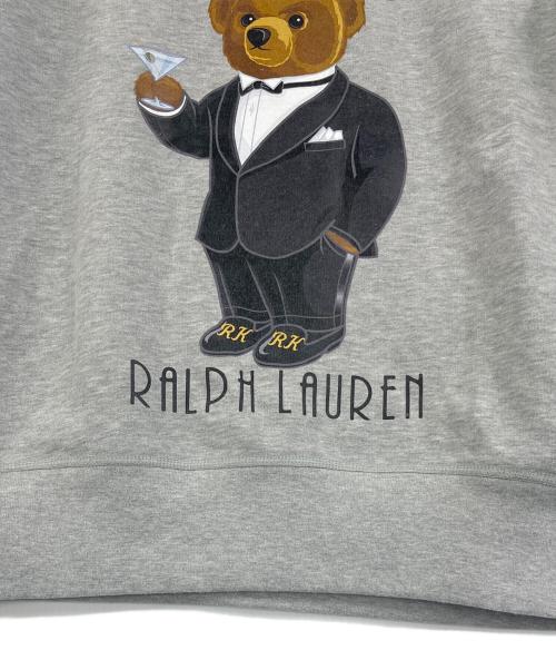 POLO RALPH LAUREN（ポロ・ラルフローレン）POLO RALPH LAUREN (ポロ・ラルフローレン) ポロベア　スウェット グレー サイズ:Sの古着・服飾アイテム