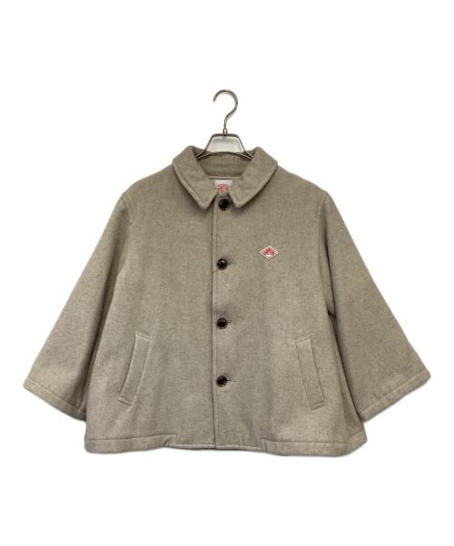 DULTON（ダルトン）DULTON (ダルトン) GATHERED SHORT COAT（ギャザーショートコート） ベージュ サイズ:34の古着・服飾アイテム