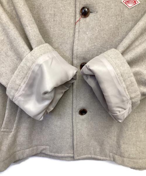 DULTON（ダルトン）DULTON (ダルトン) GATHERED SHORT COAT（ギャザーショートコート） ベージュ サイズ:34の古着・服飾アイテム