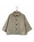 DULTON（ダルトン）の古着「GATHERED SHORT COAT（ギャザーショートコート）」｜ベージュ