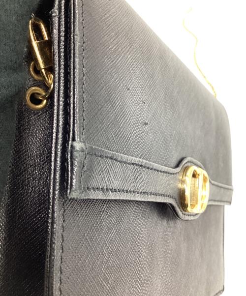 Christian Dior（クリスチャン ディオール）Christian Dior (クリスチャン ディオール) チェーンショルダーバッグ ブラックの古着・服飾アイテム