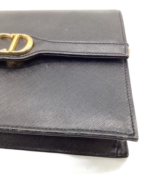 Christian Dior（クリスチャン ディオール）Christian Dior (クリスチャン ディオール) チェーンショルダーバッグ ブラックの古着・服飾アイテム