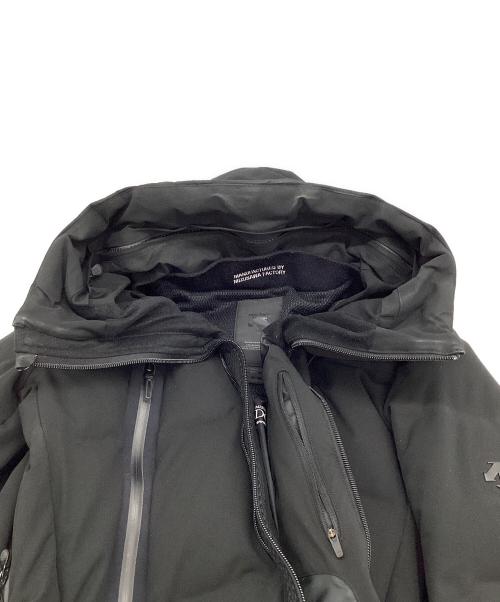 DESCENTE（デサント）DESCENTE (デサント) 水沢ダウン NON-QUILT WATERPROOF DOWN ブラック サイズ:Sの古着・服飾アイテム
