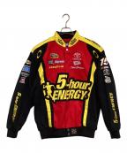 NASCAR by JH Designナスカーバイジェイエイチデザイン）の古着「レーシングジャケット」｜レッド×イエロー×ブラック