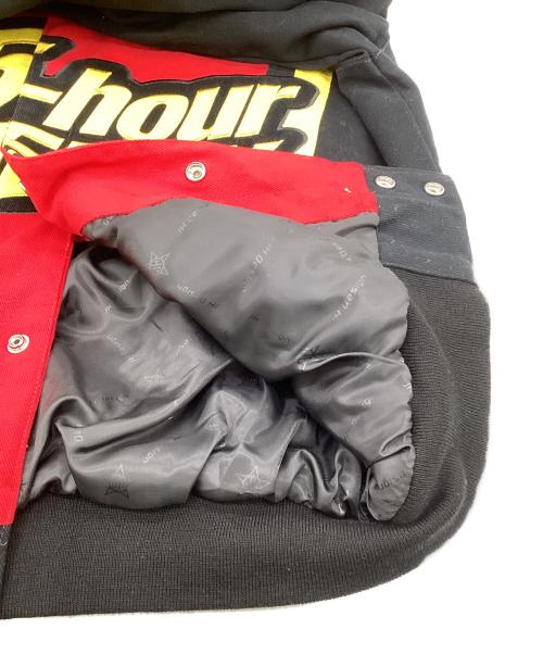 NASCAR by JH Design（ナスカーバイジェイエイチデザイン）NASCAR by JH Design (ナスカーバイジェイエイチデザイン) レーシングジャケット レッド×イエロー×ブラック サイズ:Lの古着・服飾アイテム