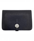 HERMESエルメス）の古着「ドゴンコンパクト 2つ折り財布」