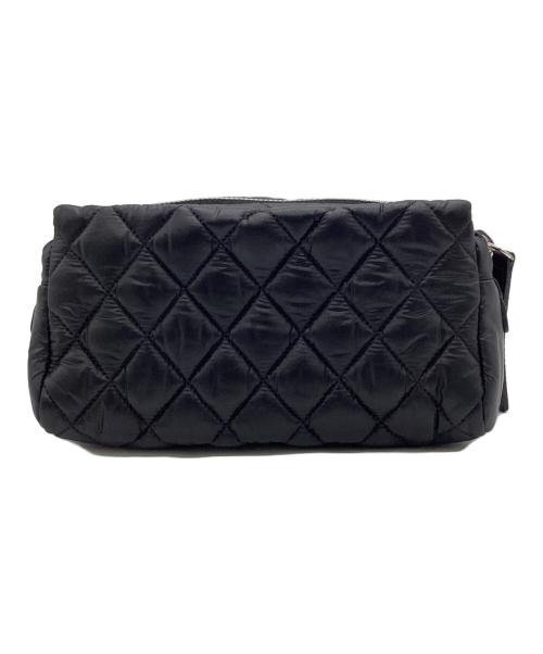CHANEL（シャネル）CHANEL (シャネル) Coco cocoon（ココ コクーン）ポーチ ブラックの古着・服飾アイテム