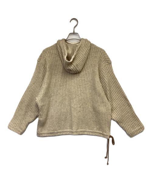 refomed（リフォメッド）refomed (リフォメッド) ニットパーカー アイボリー サイズ:1の古着・服飾アイテム