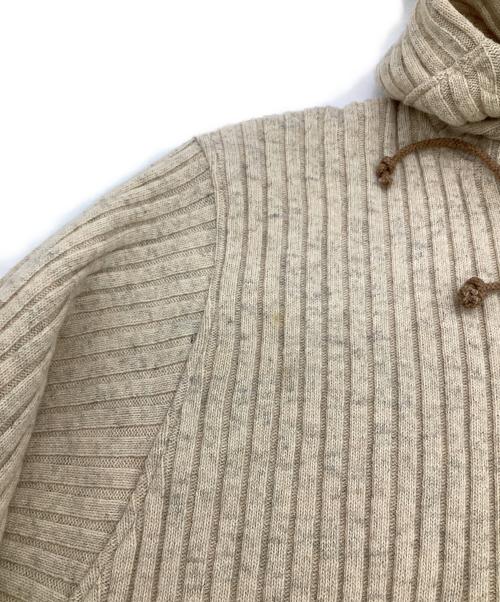 refomed（リフォメッド）refomed (リフォメッド) ニットパーカー アイボリー サイズ:1の古着・服飾アイテム
