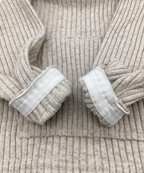 refomed（リフォメッド）refomed (リフォメッド) ニットパーカー アイボリー サイズ:1の古着・服飾アイテム