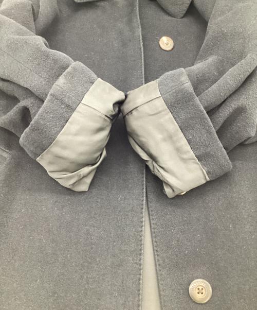 Burberry's（バーバリー）Burberry's (バーバリーズ) シルク ステンカラーコート ブラック サイズ:7ARの古着・服飾アイテム