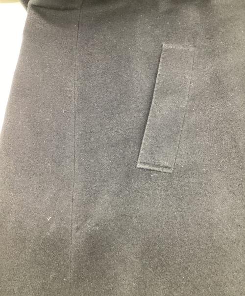 Burberry's（バーバリー）Burberry's (バーバリーズ) シルク ステンカラーコート ブラック サイズ:7ARの古着・服飾アイテム