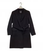theoryセオリー）の古着「NEW DIVIDE GC Belt Coat B」｜ブラック