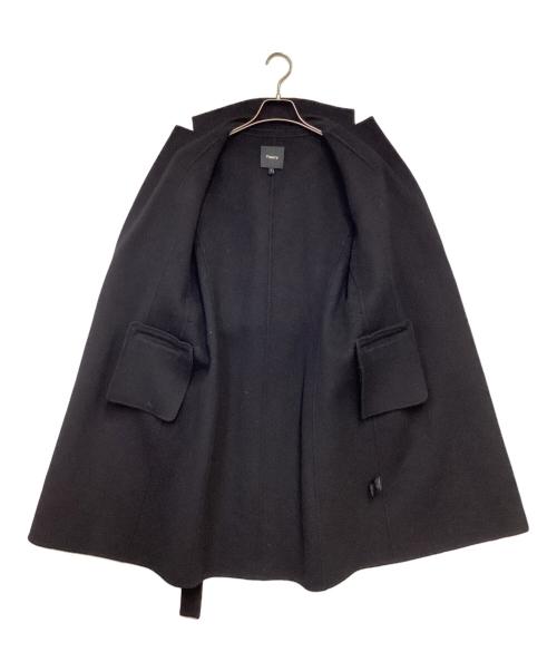 theory（セオリー）theory (セオリー) NEW DIVIDE GC Belt Coat B ブラック サイズ:Sの古着・服飾アイテム