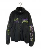 DIESELディーゼル）の古着「ボアジャケット」｜ブラック