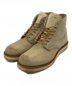 RED WINGレッドウィング）の古着「6INCHI CLASSIC ROUND（6インチ クラシック ラウンド）ブーツ」｜ベージュ