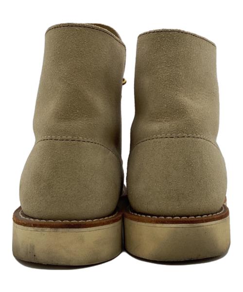 RED WING（レッドウィング）RED WING (レッドウィング) 6INCHI CLASSIC ROUND（6インチ クラシック ラウンド）ブーツ ベージュ サイズ:US9Dの古着・服飾アイテム