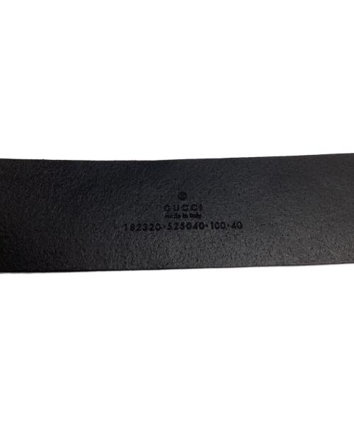 GUCCI（グッチ）GUCCI (グッチ) グッチシマ ベルト ブラック サイズ:100・40の古着・服飾アイテム