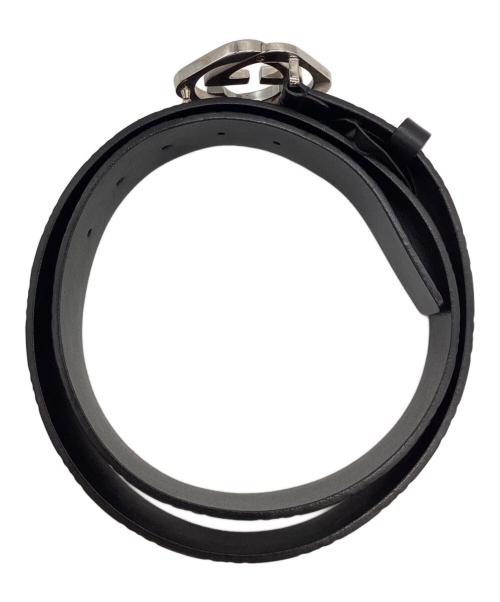 GUCCI（グッチ）GUCCI (グッチ) グッチシマ ベルト ブラック サイズ:100・40の古着・服飾アイテム