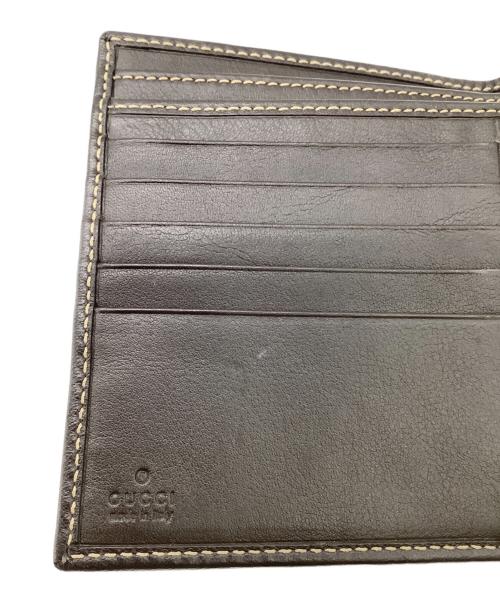 GUCCI（グッチ）GUCCI (グッチ) GGキャンバス 2つ折り財布 ベージュの古着・服飾アイテム