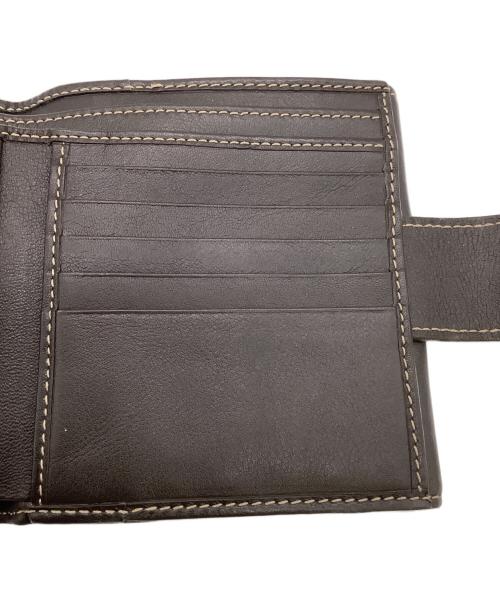 GUCCI（グッチ）GUCCI (グッチ) GGキャンバス 2つ折り財布 ベージュの古着・服飾アイテム