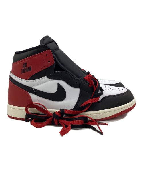 NIKE（ナイキ）NIKE (ナイキ) Air Jordan 1 Retro High OG（エア ジョーダン 1 レトロ ハイ ）Black Toe（ブラック トゥ） ブラック サイズ:29cmの古着・服飾アイテム