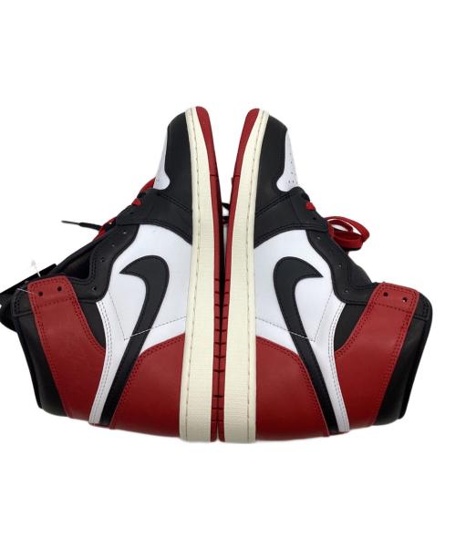 NIKE（ナイキ）NIKE (ナイキ) Air Jordan 1 Retro High OG（エア ジョーダン 1 レトロ ハイ ）Black Toe（ブラック トゥ） ブラック サイズ:29cmの古着・服飾アイテム