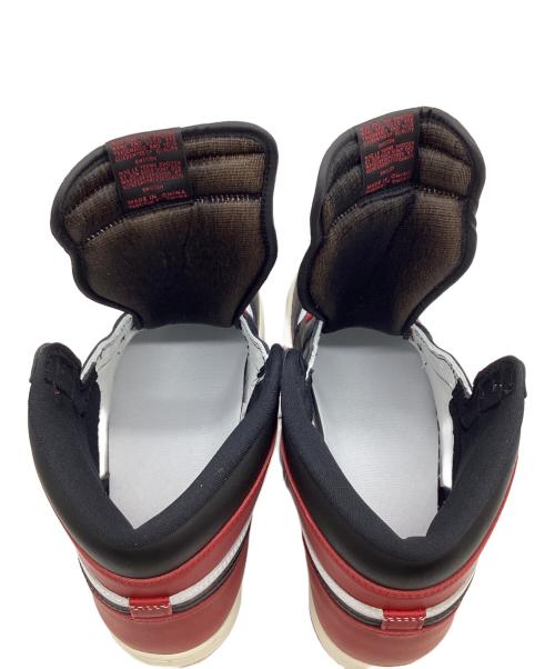 NIKE（ナイキ）NIKE (ナイキ) Air Jordan 1 Retro High OG（エア ジョーダン 1 レトロ ハイ ）Black Toe（ブラック トゥ） ブラック サイズ:29cmの古着・服飾アイテム