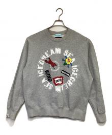 ICE CREAM×WIND AND SEA（アイスクリーム×ウィンダンシー）の古着「スウェット」｜グレー