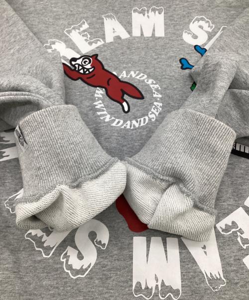 ICE CREAM（アイスクリーム）ICE CREAM (アイスクリーム) WIND AND SEA (ウィンダンシー) スウェット グレー サイズ:XLの古着・服飾アイテム