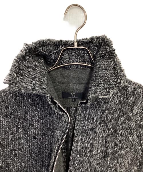 Y's（ワイズ）Y's (ワイズ) ニットジャケット グレー サイズ:3の古着・服飾アイテム
