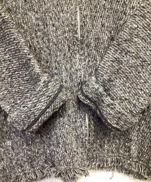 Y's（ワイズ）Y's (ワイズ) ニットジャケット グレー サイズ:3の古着・服飾アイテム