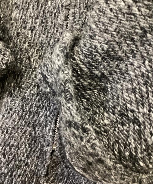 Y's（ワイズ）Y's (ワイズ) ニットジャケット グレー サイズ:3の古着・服飾アイテム