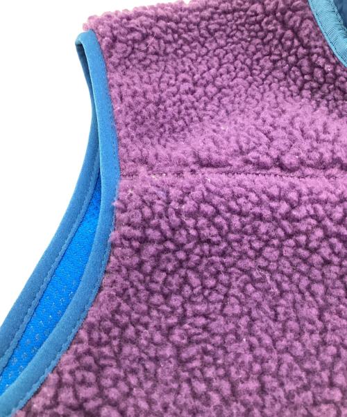 Patagonia（パタゴニア）Patagonia (パタゴニア) クラシック レトロX ベスト パープル×ブルー サイズ:Sの古着・服飾アイテム