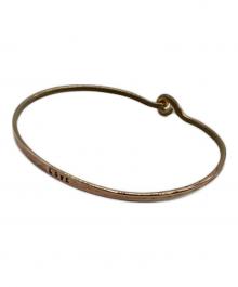 SERGE THORAVAL（セルジュトラヴァル）の古着「LOVE バングル」｜ゴールド