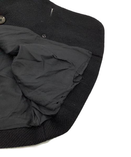 yohji yamamoto+noir（ヨウジヤマモトプリュスノアール）yohji yamamoto+noir (ヨウジヤマモトプリュスノアール) ダブルジャケット ブラック サイズ:2の古着・服飾アイテム