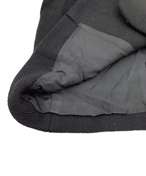 yohji yamamoto+noir（ヨウジヤマモトプリュスノアール）yohji yamamoto+noir (ヨウジヤマモトプリュスノアール) ダブルジャケット ブラック サイズ:2の古着・服飾アイテム