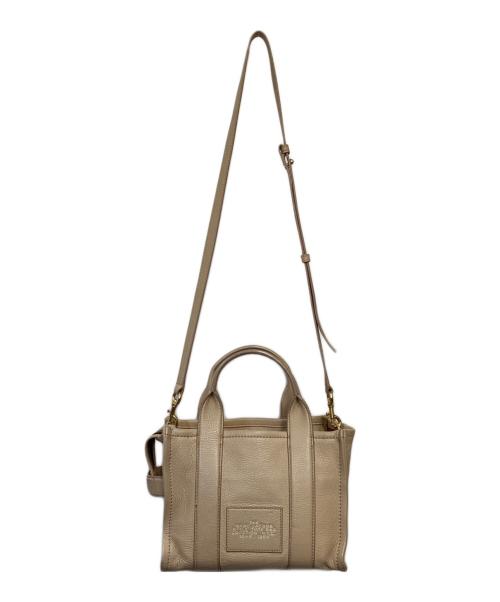 MARC JACOBS（マークジェイコブス）MARC JACOBS (マークジェイコブズ) ザ レザー トート バッグ スモール ベージュの古着・服飾アイテム
